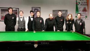 Die Halbfinalisten Snooker Doppel 2016
